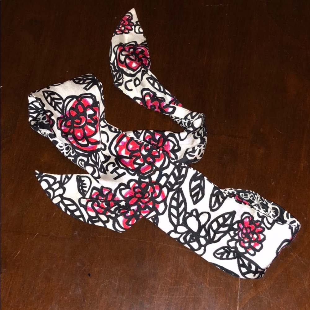 Coach Reversible Hair Tie